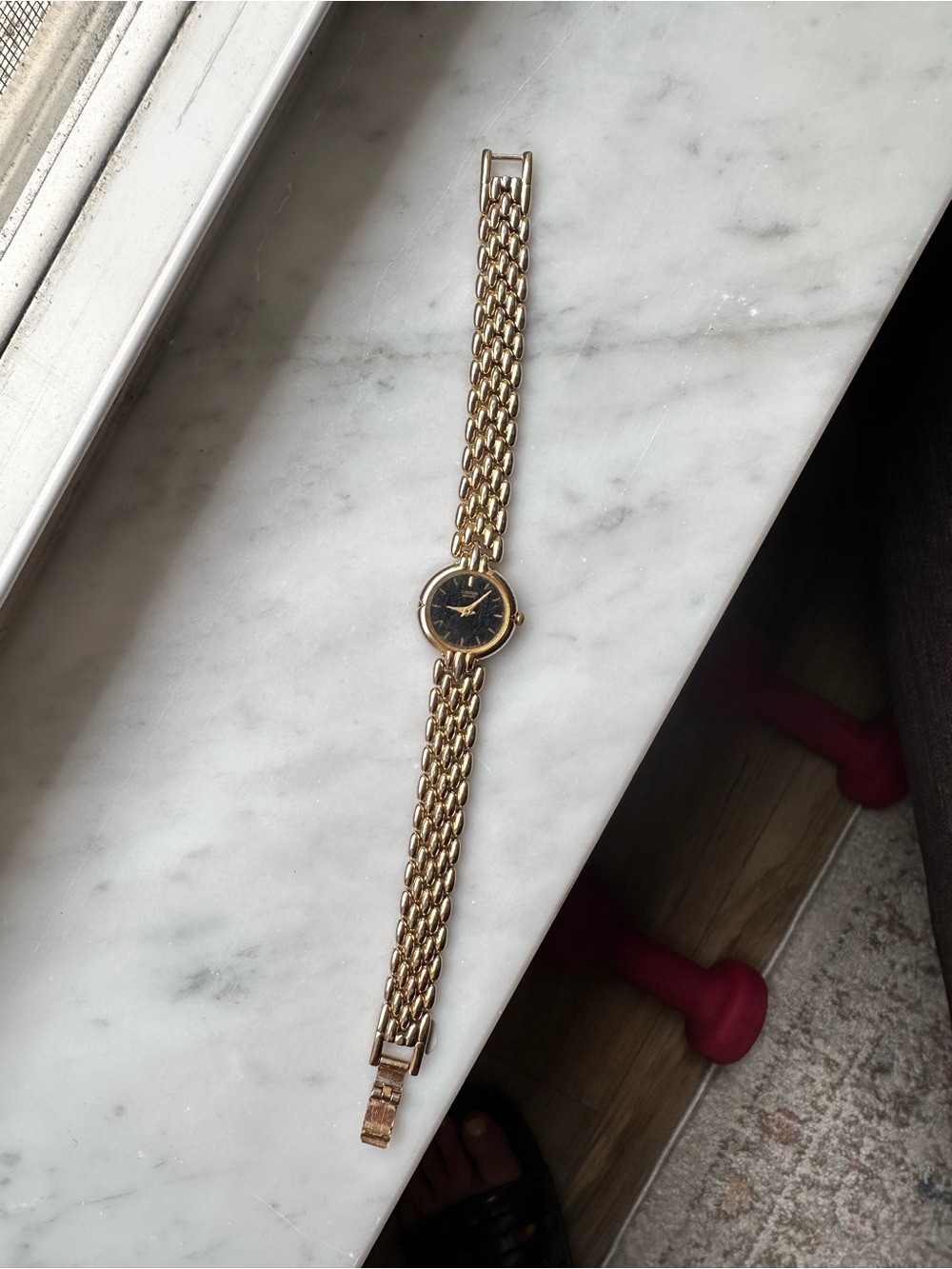 Vintage Citizen Gold Bracelet Watch